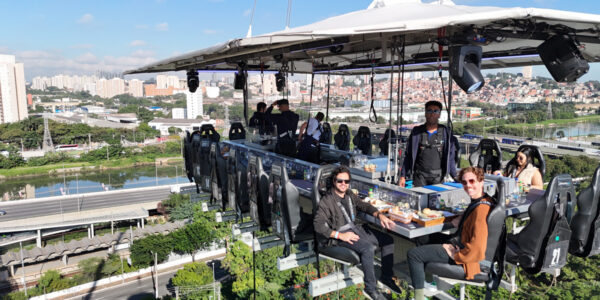 Dinner in the Sky 2026 abre temporada no Parque Villa-Lobos