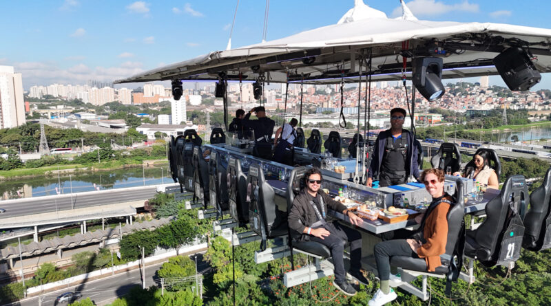 Dinner in the Sky 2026 abre temporada no Parque Villa-Lobos