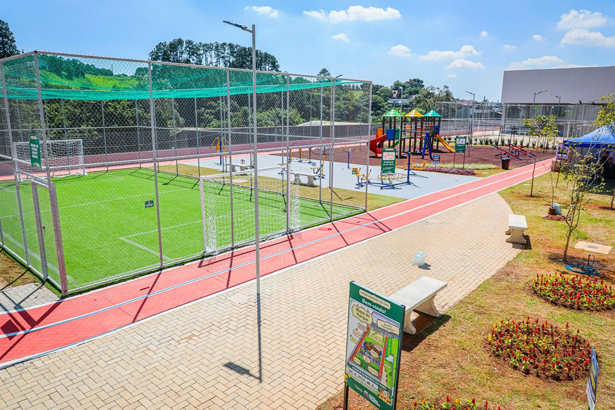 Bairro do Suru ganha colégio moderno e novo parque municipal