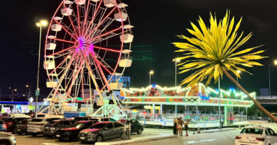 Parque de diversões com roda-gigante chega ao Shopping Tamboré