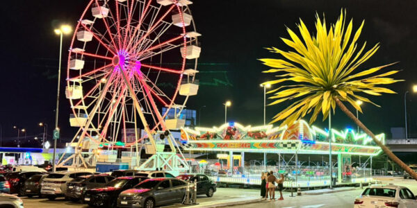 Parque de diversões com roda-gigante chega ao Shopping Tamboré