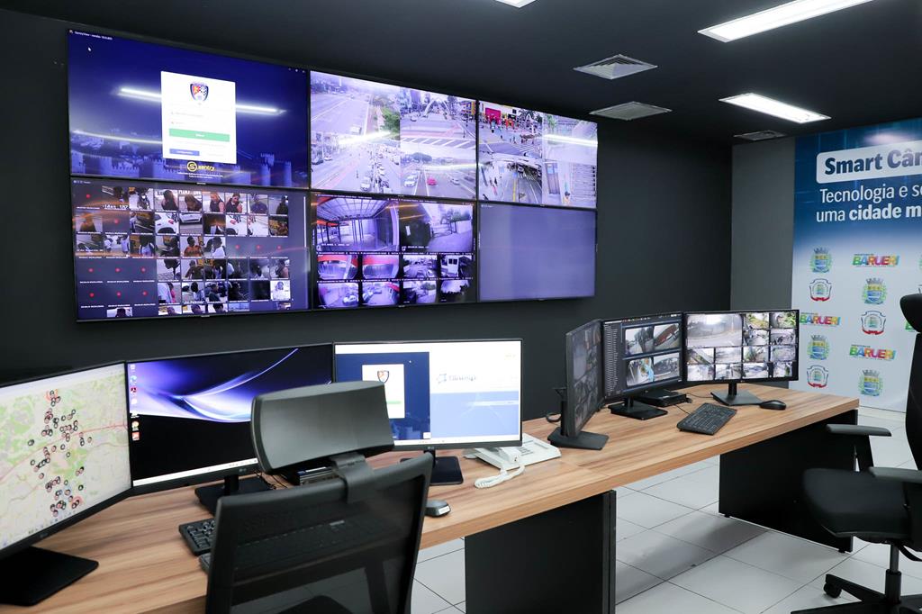 Smart Barueri: tecnologia se soma às 745 câmeras da cidade