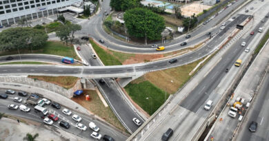 Trevo de Alphaville ganha novo acesso à Al. Rio Negro