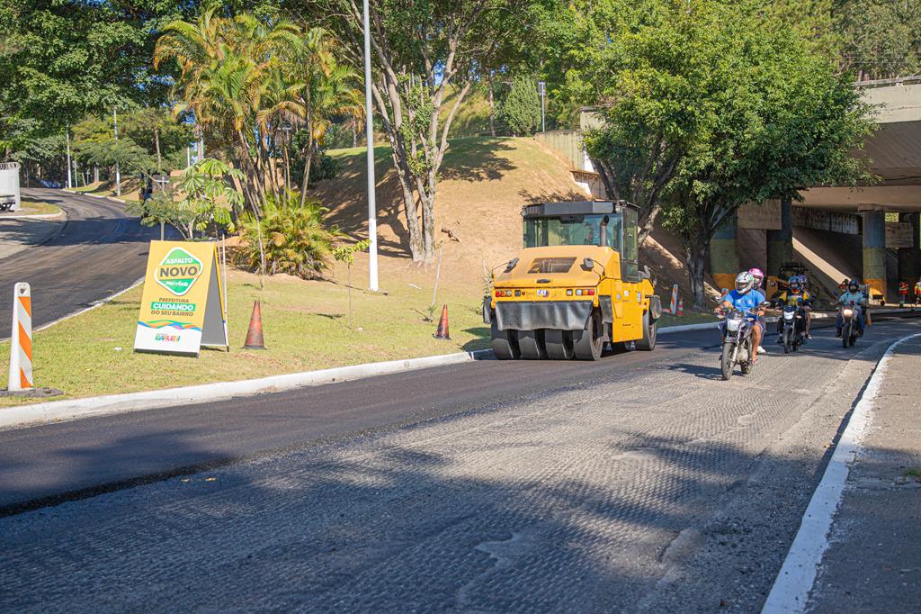 Prefeitura de Barueri avança com recapeamento no Centro