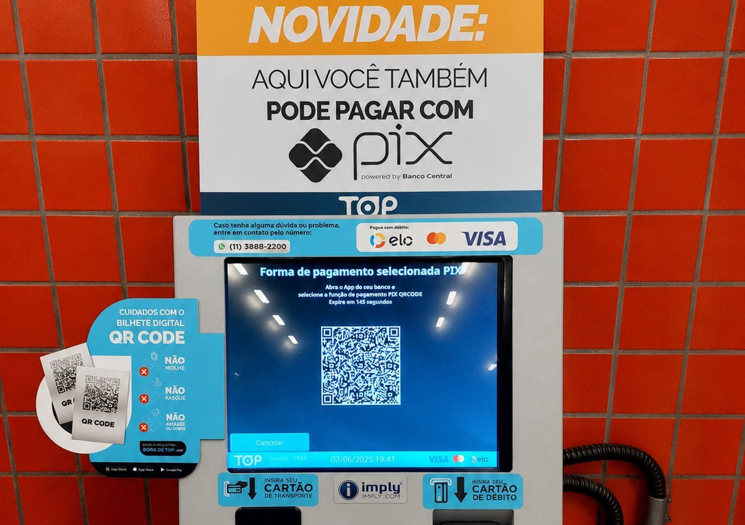Pagamento via Pix chega a 100% das bilheterias da CPTM