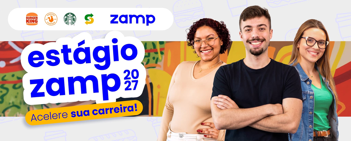 Zamp abre inscrições para Programa de Estágio 2027