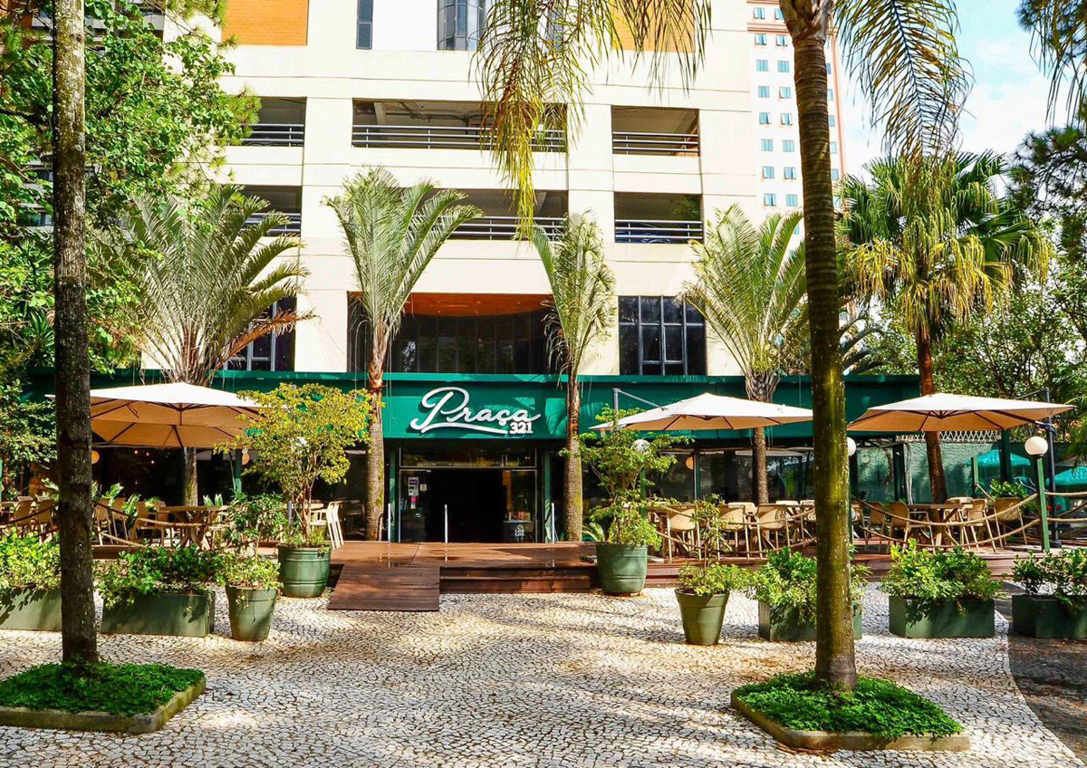 Praça 321: restaurante com sabor mediterrâneo em Alphaville