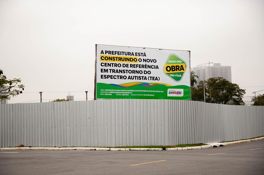 Centro TEA Barueri é construído ao lado da Câmara Municipal