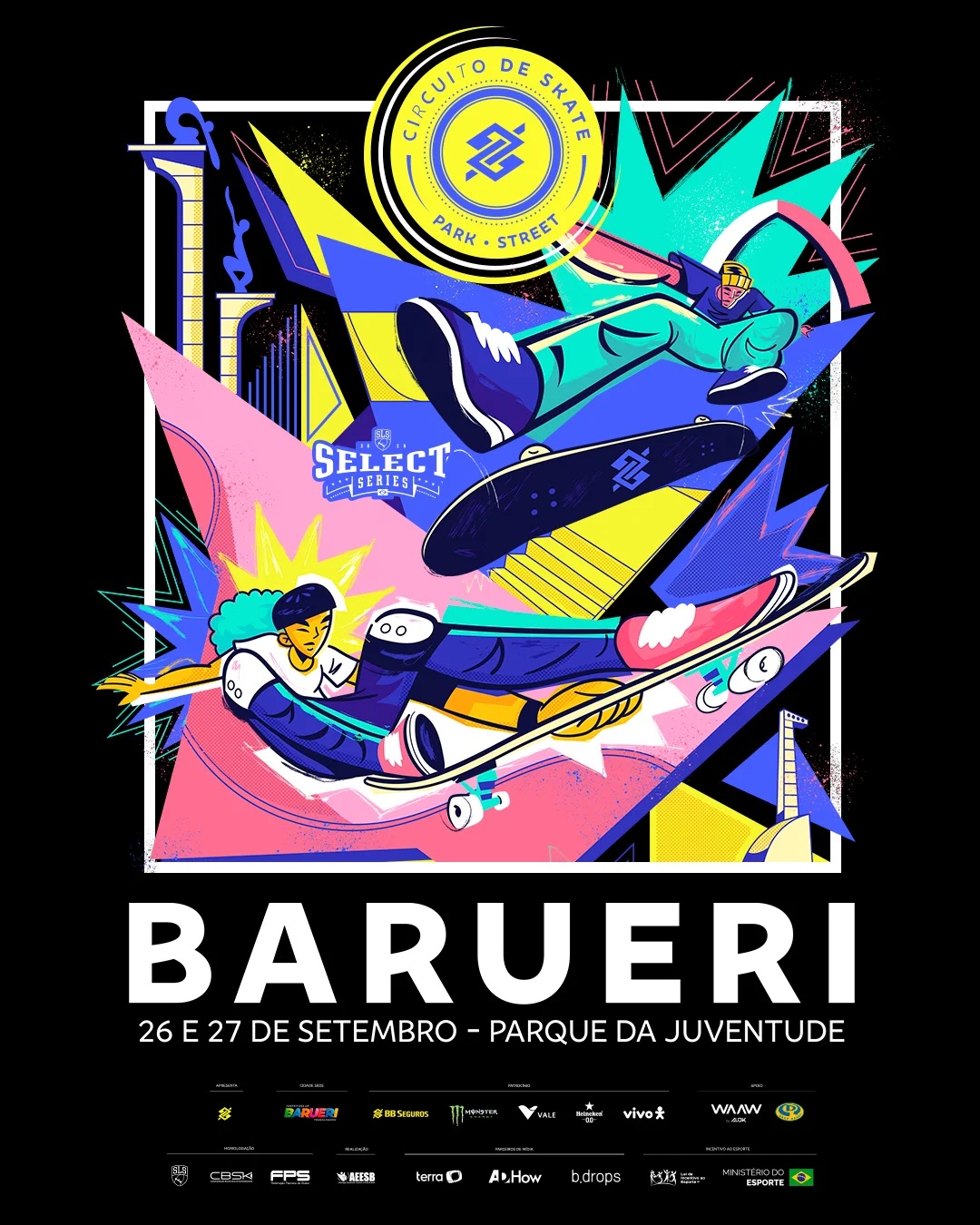 Barueri recebe Circuito Banco do Brasil de Skate 2026