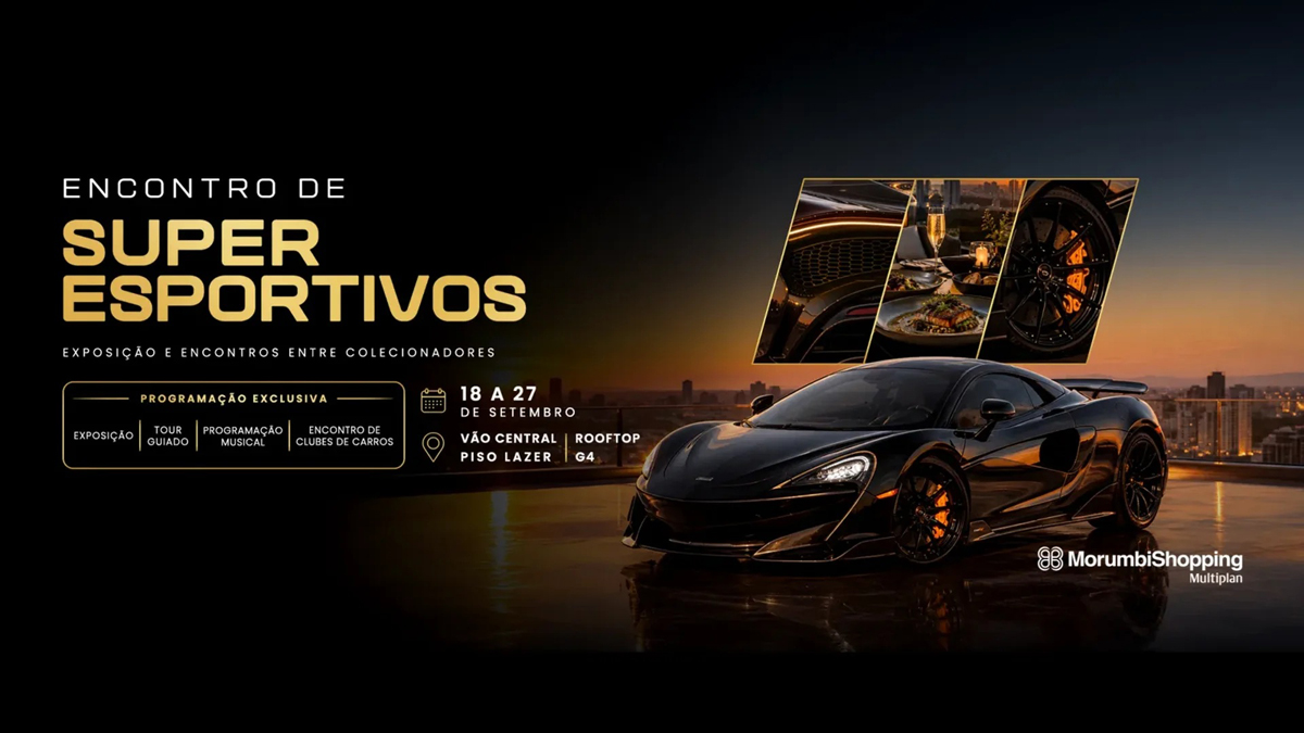Encontro de Super Esportivos terá carros raros em São Paulo