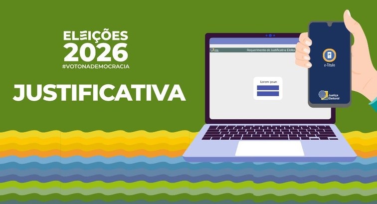 Eleições 2026: saiba como justificar o voto pelo celular