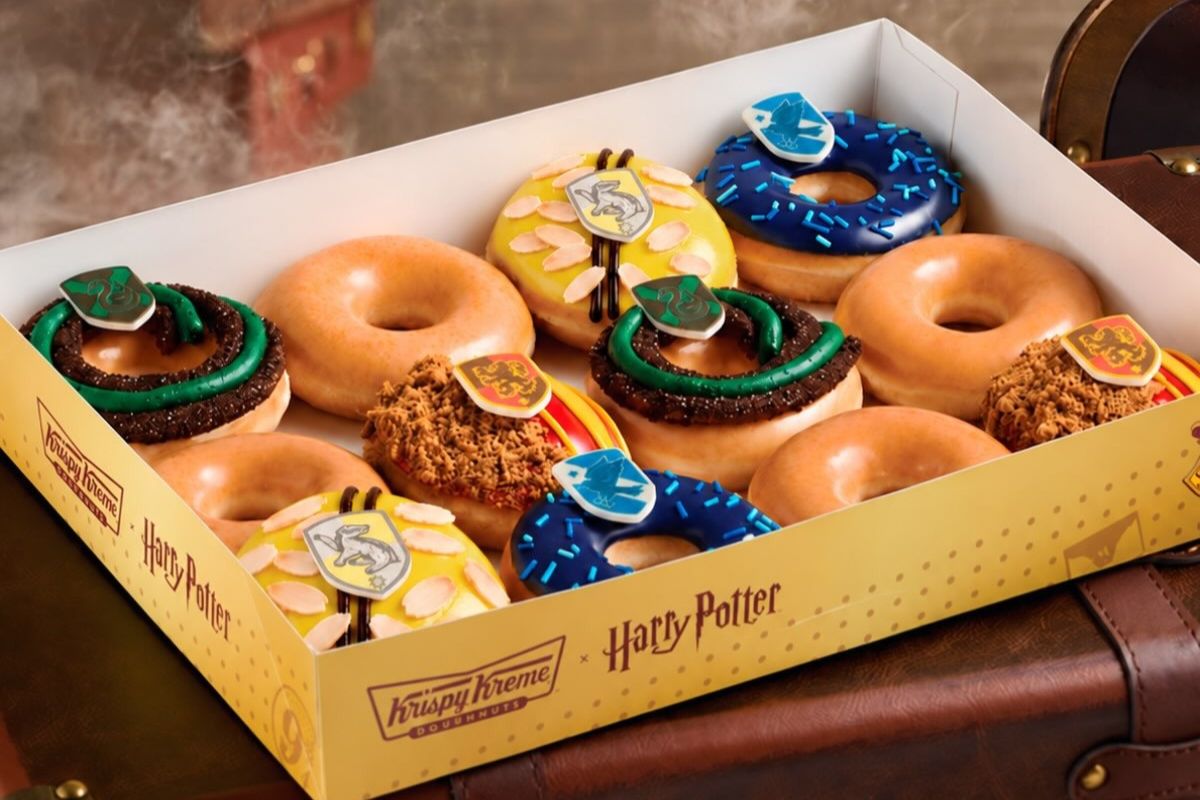 Krispy Kreme lança 4 donuts em sua coleção Harry Potter