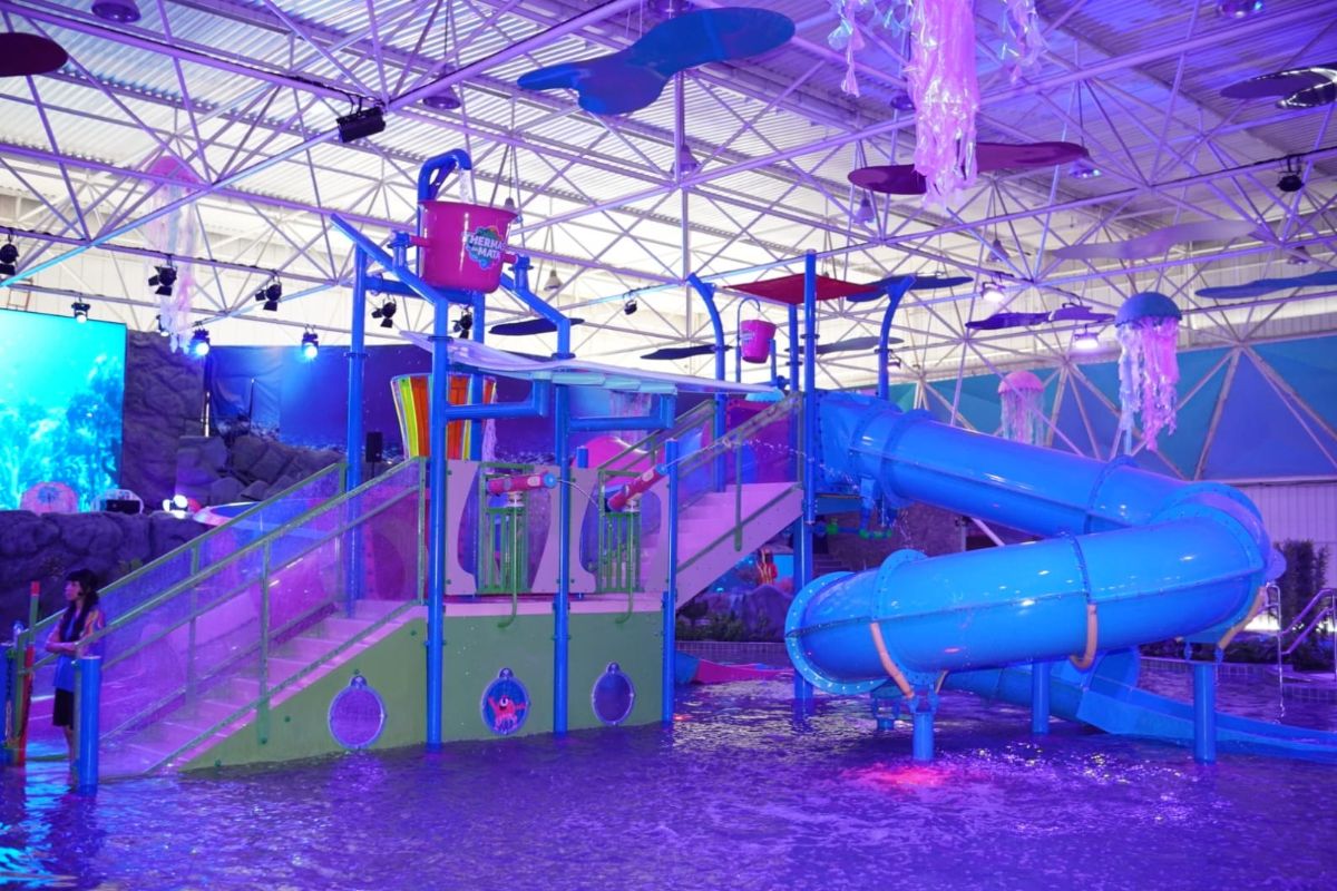 Thermas da Mata inaugura Aqualume com 2 m² de área coberta