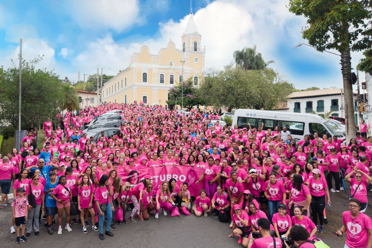 Santana de Parnaíba promove Caminhada Outubro Rosa e Festa do Dia das Crianças neste sábado, 24