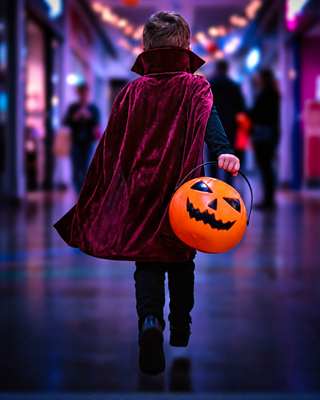 Shopping Tamboré celebra Halloween com doces e travessura